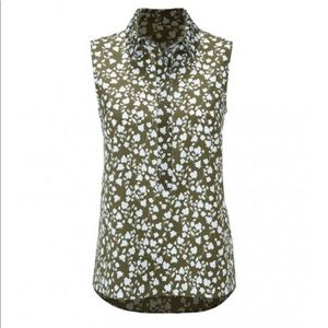 Cabi Keepsake Floral Blouse L